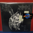 Bestial Mockery / Destruktor - Metal Of Death M-/M- 10" - pikkukuva 1