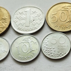 5 p - 5 mk, circ+unc, v. 1990 - pikkukuva 1