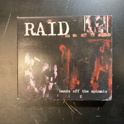 Raid - Hands Off The Animals CD