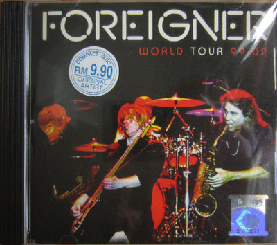 FOREIGNER:  World Tour 99/02 - CD [Asian Edit]