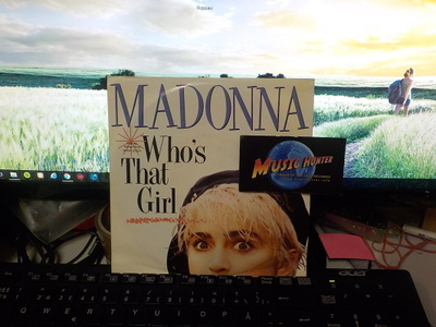 Madonna - Who's That Girl GER -87 EX+/EX- 7" + .
