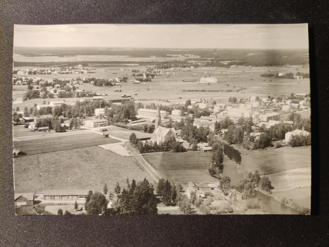 VANHA Postikortti Kauhava 1964 Alkup.Mallikappale