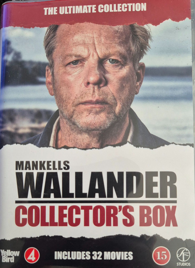 Wallander Collector’s Box -Sisältää 32 elokuvaa -DVD