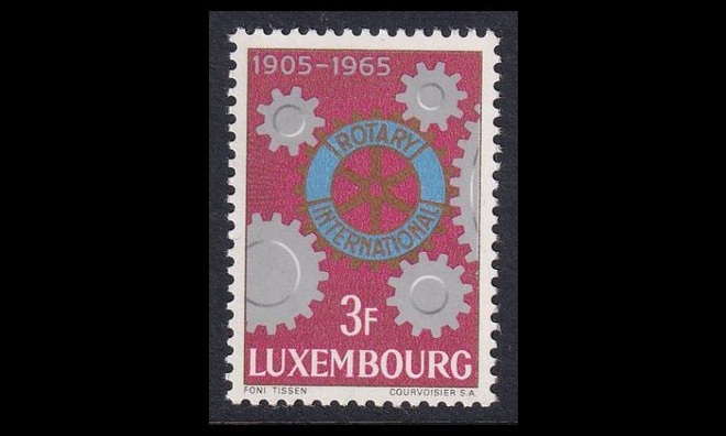 Luxemburg 709 ** Rotary International (1965)