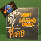 THE MISFITS - NIGHT OF THE LIVING DEAD M-/M- -93 UK 7" - pikkukuva 1