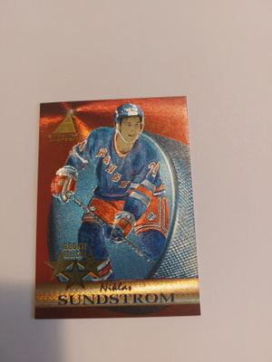 1995-96 Zenith Rookie Roll Call #14 Niklas Sundstrom /1200