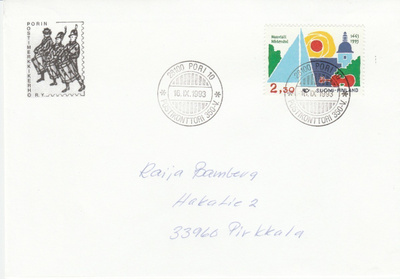ERIKOISLEIMA , Postikonttori 350 v, Pori 16.9.1993