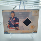 2002 TITANIUM DUAL GAME USED JERSEY BRIAN LEETCH / RICO FATA - pikkukuva 1