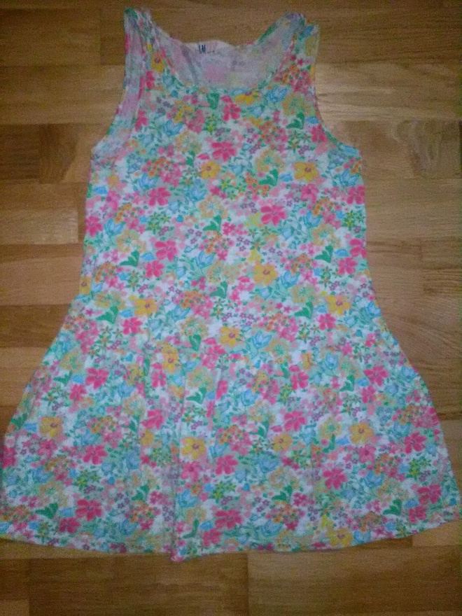 H&M kukallinen kesä mekko koko 122/128