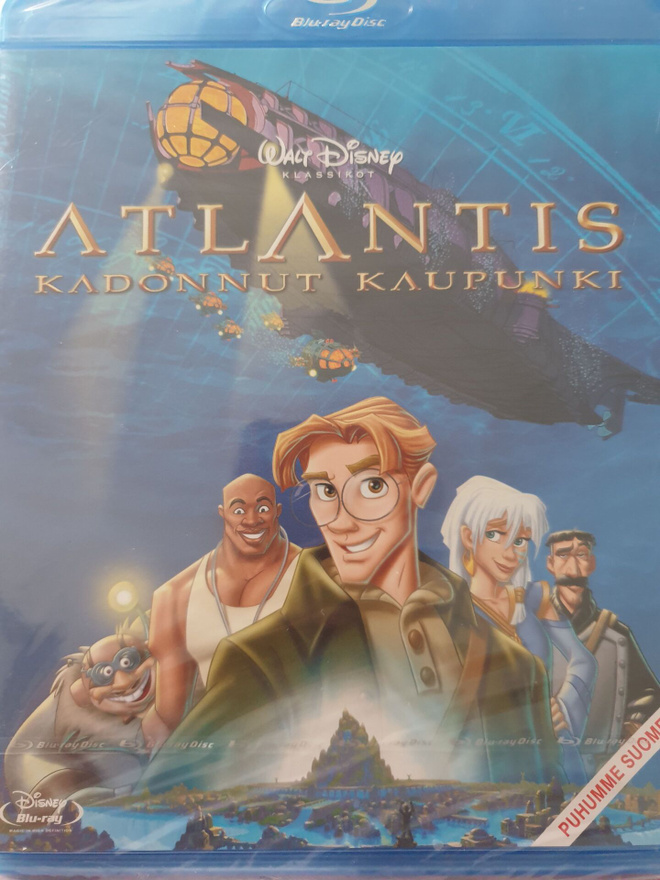 Atlantis kadonnut kaupunki BLU-RAY UUSI
