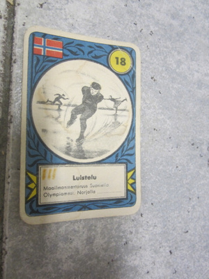 KERÄILYKORTTI BERLIININ OLYMPIALAISTA 1936