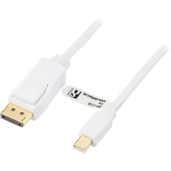 Deltaco DisplayPort uros - Mini DisplayPort uros kaapeli, 2m