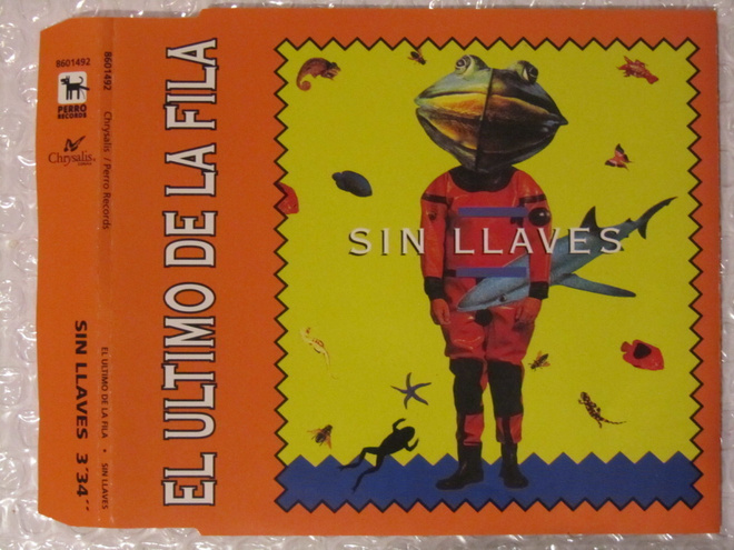 El Último De La Fila • Sin Llaves PROMO CD-Single