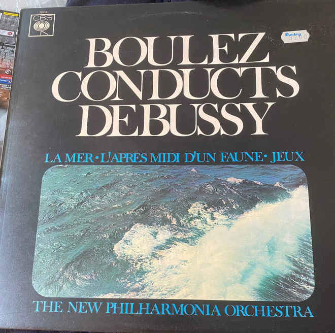 Boulez Conducts Debussy 1967 LP