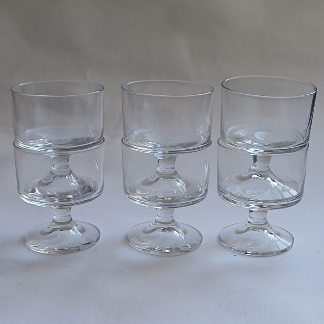 Karelia punssilasit 6kpl, Tapio Wirkkala, Iittala