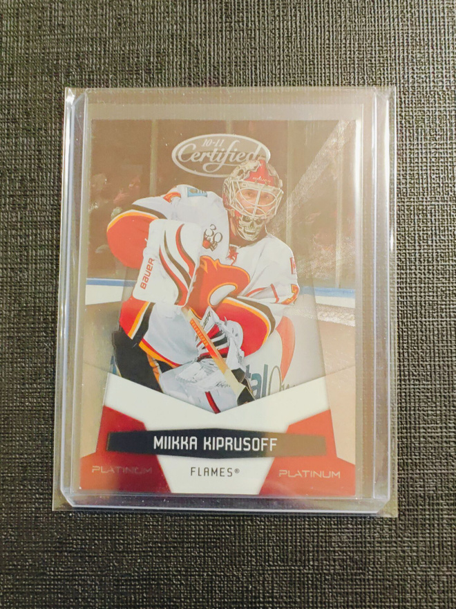 Miikka Kiprusoff - 10-11 Certified Platinum Red /999