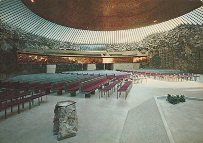 KIRKKOKORTTI - HELSINKI - TAIVALLAHDEN KIRKKO - SISÄKUVA 28