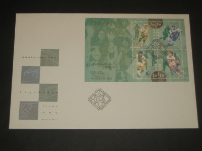 FDC 1995 Joukkueurheilu Finlandia 95
