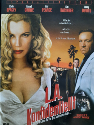 L.A. Konfidentiellt  dvd  (Kevin Spacey,Kim Basinger)