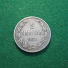 2 markkaa 1874 - hopeaa - pikkukuva 2