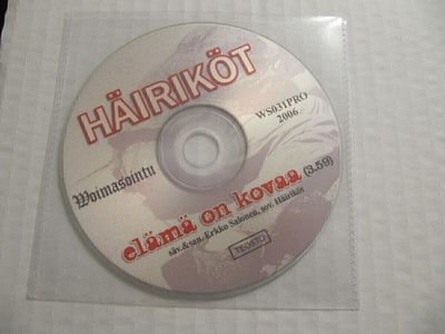 Häiriköt  Elämä On Kovaa CD sinkku hyväkuntoinen
