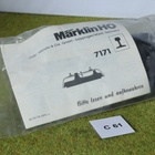 #C61 Märklin 7171 kuminen äänieriste, 50kpl - pikkukuva 2