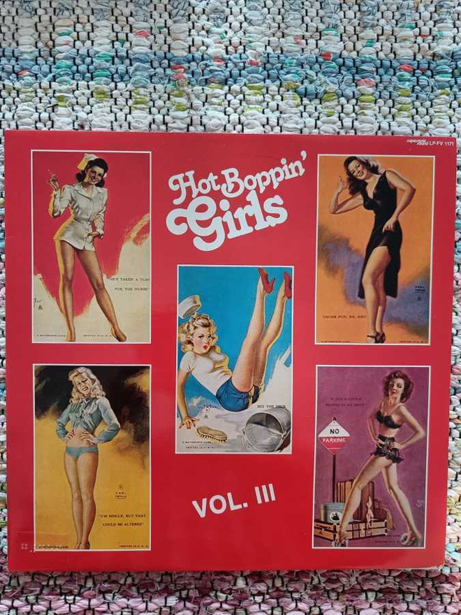 HOT BOPPIN' GIRLS VOL. 3 LP