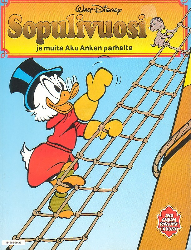 Aku Ankan parhaat XXXVI - SOPULIVUOSI (1-painos)