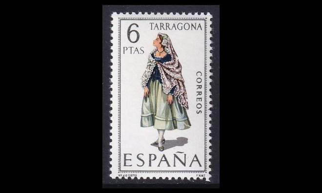 Espanja 1888 ** Kansanpukuja Tarragona (1970)