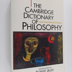 Robert Audi : The Cambridge dictionary of philosophy - pikkukuva 1