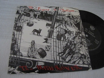 The Pogues & The Dubliners Irish rover 7 45 UK 1987