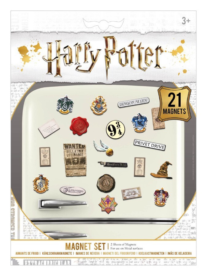 Harry Potter jääkaappimagneetit, uusi