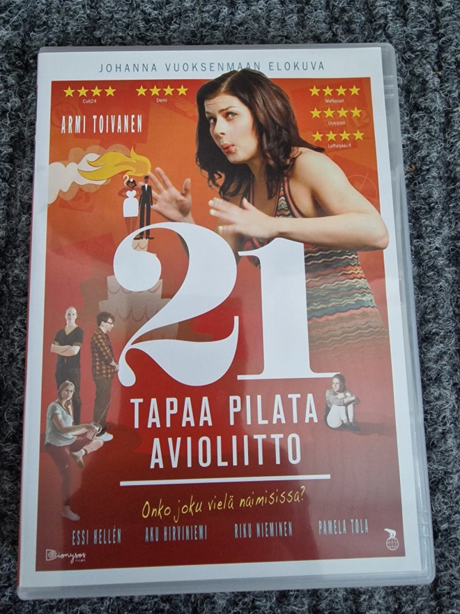 21 Tapaa Pilata Avioliitto (Armi Toivanen) DVD