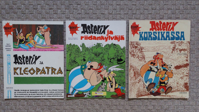Asterix * 3: Kleopatra - Riidankylväjä - Korsikassa