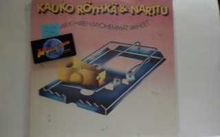 KAUKO RÖYHKÄ & NARTTU - MIKKI HIIREN... M-/M- SUOMI 1987 LP