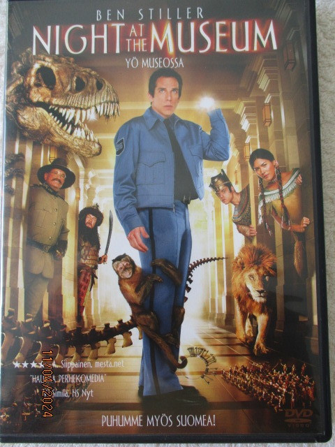 YÖ MUSEOSSA - NIGHT AT THE MUSEUM (DVD) Ben Stiller