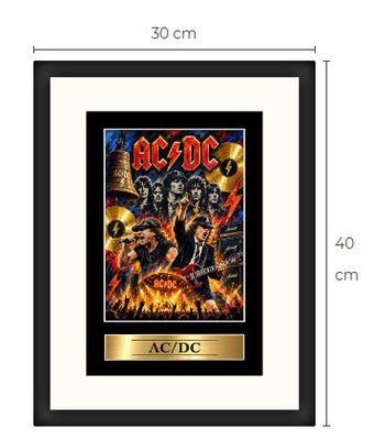 Uusi AC/DC art print Limited Edition