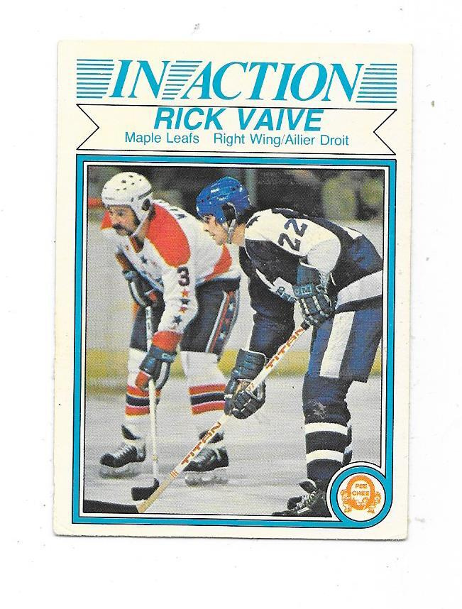 1982-83 OPC #336 Rick Vaive , Toronto Maple Leafs