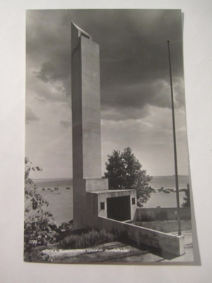 VANHA Postikortti Kotka 1950-l Alkup.Mallikappale