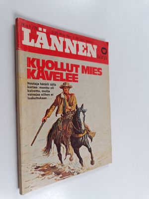 Clint McCall : Lännensarja 1/78 : Kuollut mies kävelee