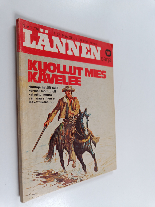 Clint McCall : Lännensarja 1/78 : Kuollut mies kävelee