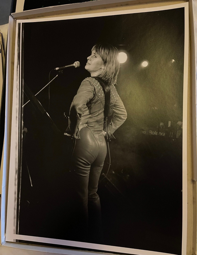 Suzi Quatro mv-valokuvasuurennos