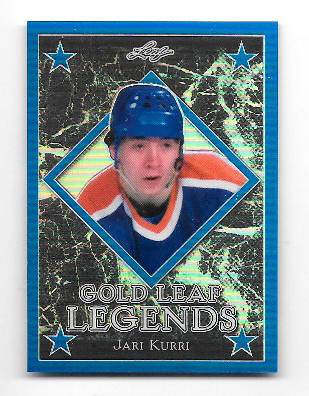 2017-18 Leaf Gold Leaf Legends Blue /10 #GLL-31 Jari Kurri