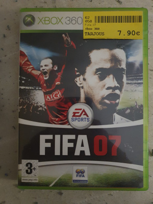 Xbox 360 fifa 07 peli