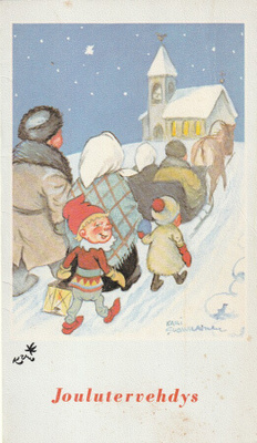 KARI SUOMALAINEN - JOULUKIRKKOON MENO