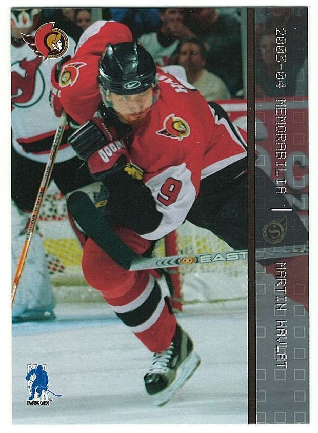 03-04 ITG Be A Player Memorabilia #51 Martin Havlat