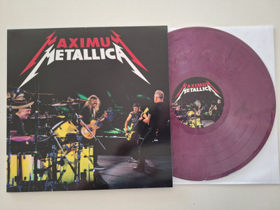 Metallica Maximum LP Värivinyyli