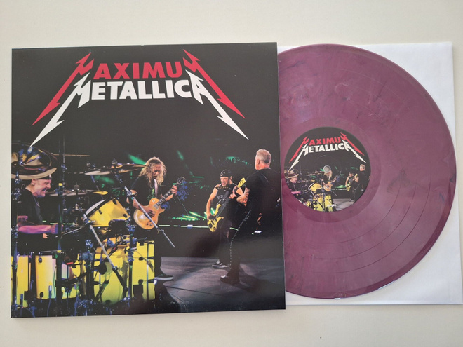 Metallica Maximum LP Värivinyyli