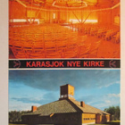 KULKEMATON KARASJOKI UUSI KIRKKO KARASJOK NYE KIRKE NORWAY - pikkukuva 1