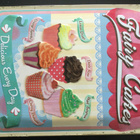 RETRO METALLITAULU - FAIRY CAKES.   30x40cm. - pikkukuva 2